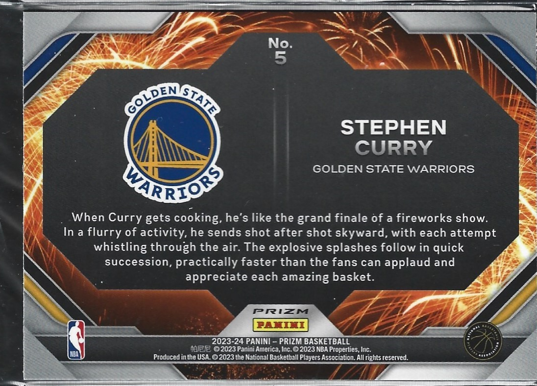 Stephen Curry Fireworks Fast Break Disco