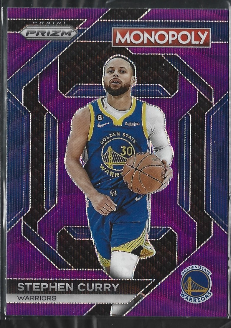 Stephen Curry Monopoly Purple Wave