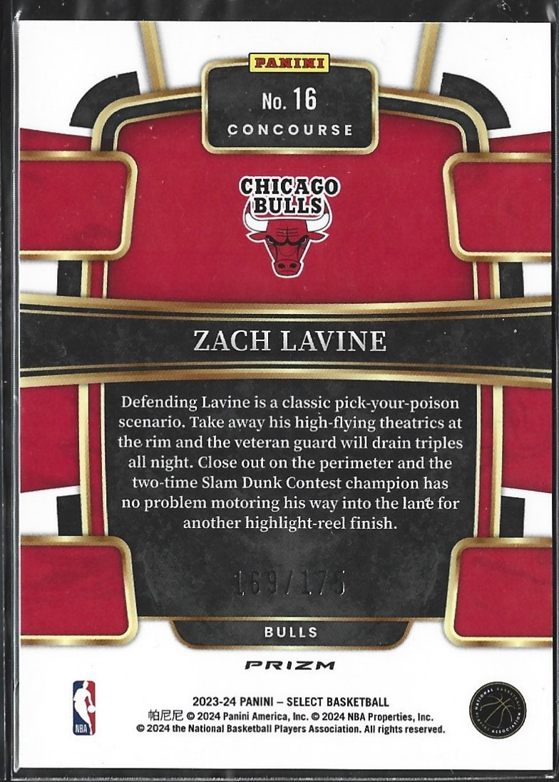 Zach Lavine Concourse Purple Shock /175