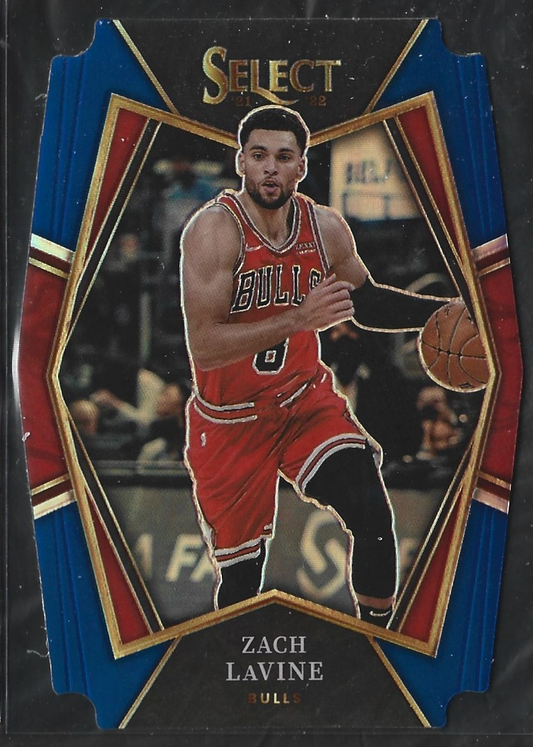 Zach Lavine Premier Diecut Blue /249