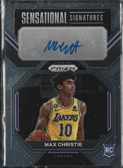 Max Christie Sensational Signatures RC Auto