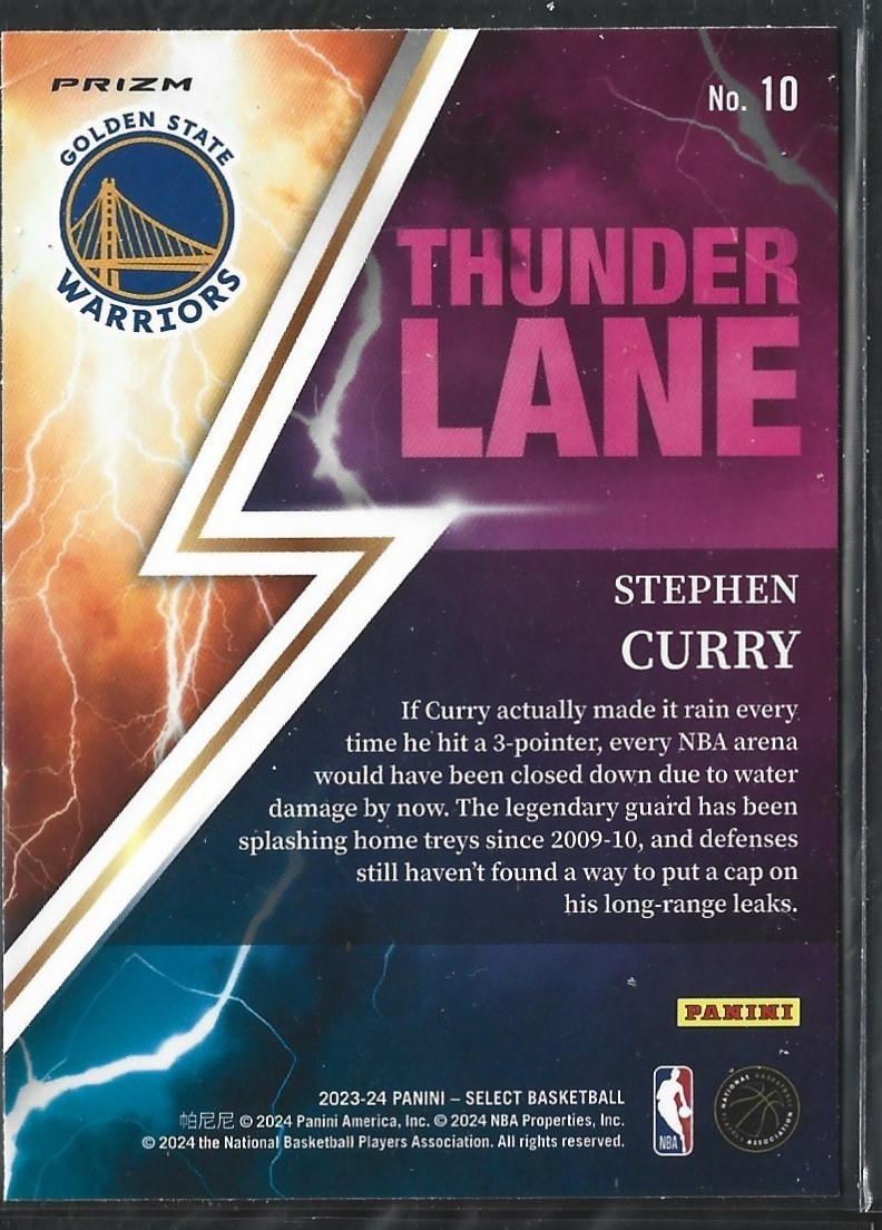 Stephen Curry Thunder Lane Silver