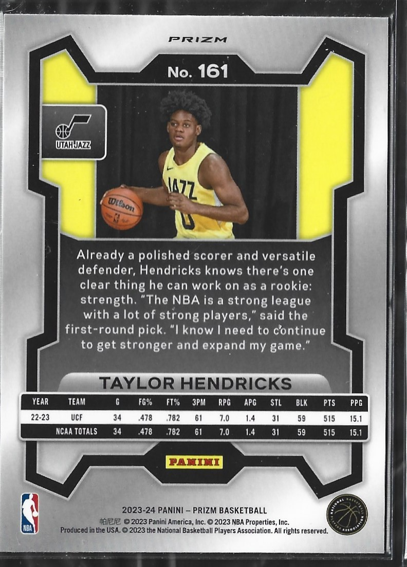 Taylor Hendricks Prizm Pink Cracked Ice