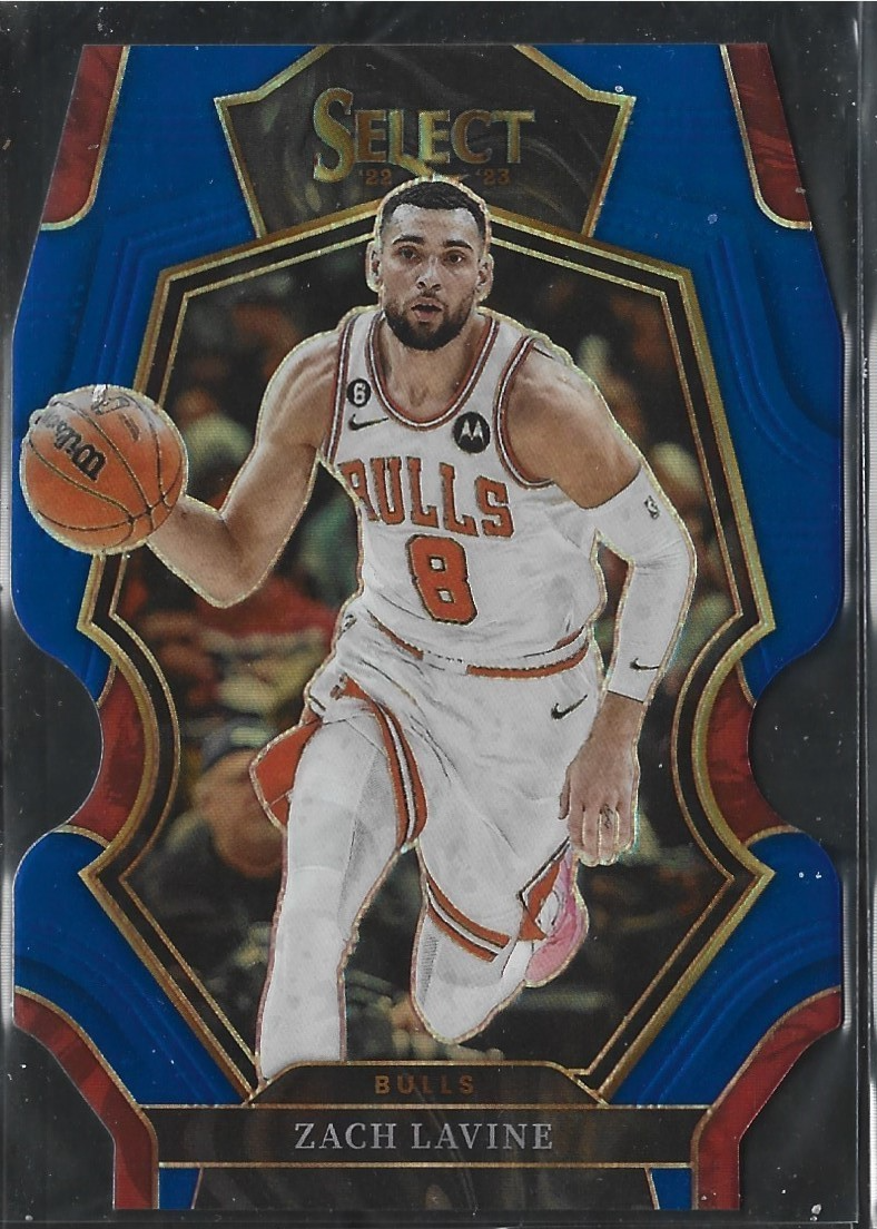 Zach Lavine Premier Diecut Blue /249