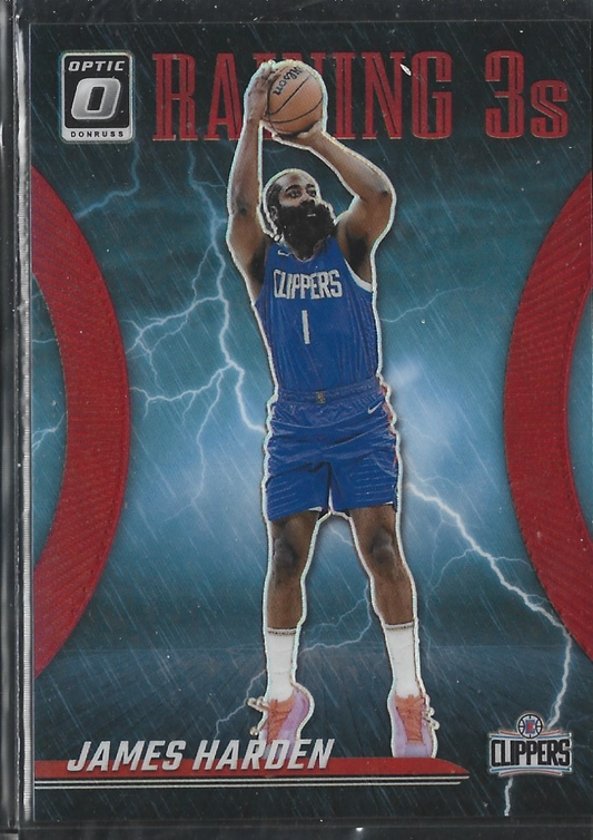 James Harden Raining 3s Red /99