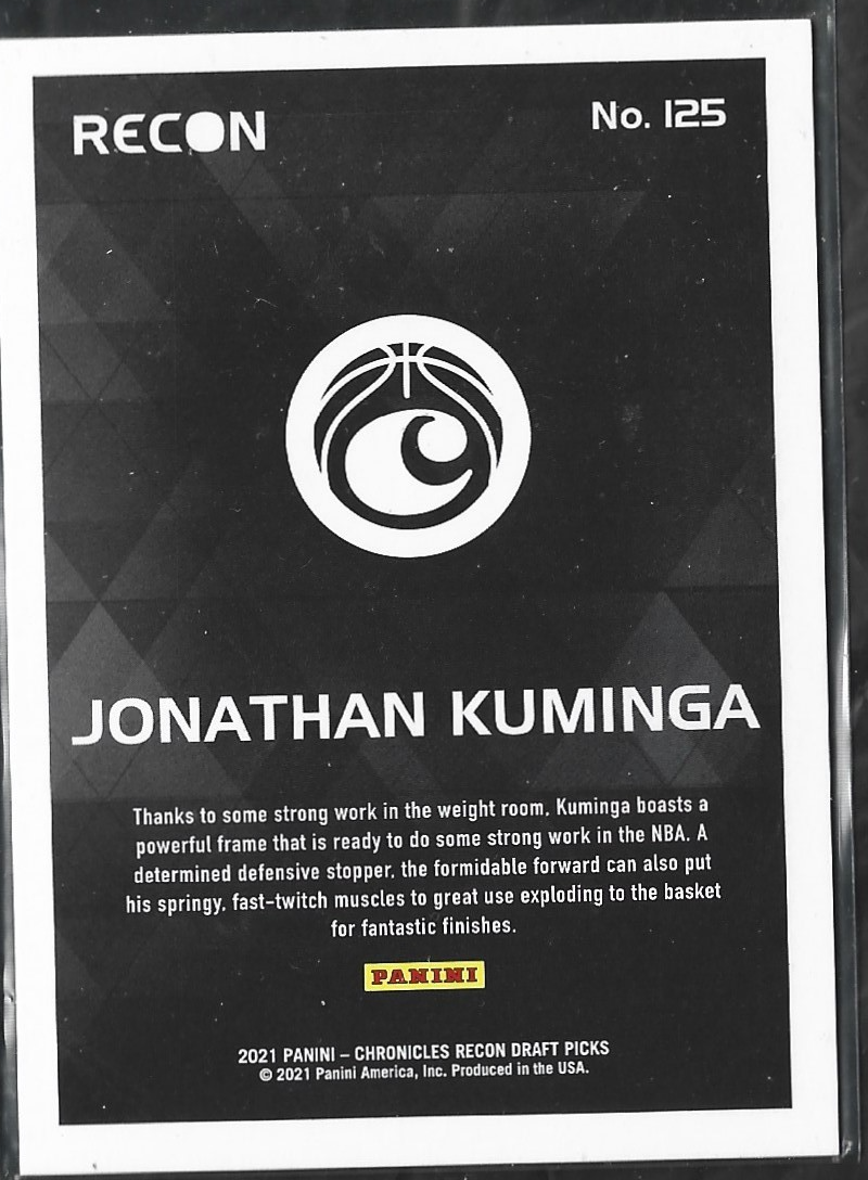 Jonathan Kuminga Recon Red /149