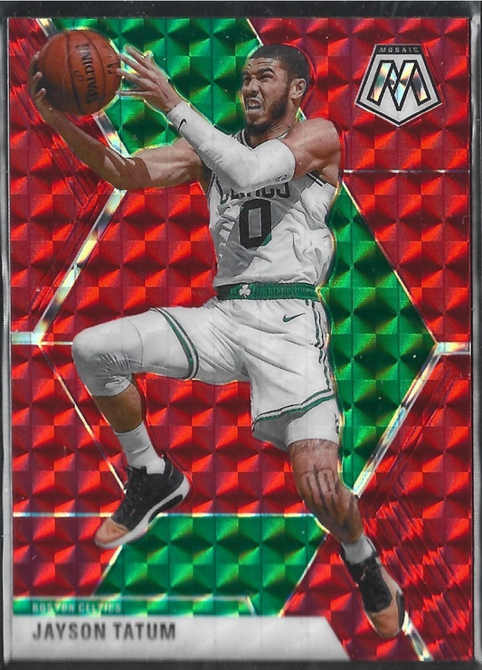 Jayson Tatum Mosaic Red
