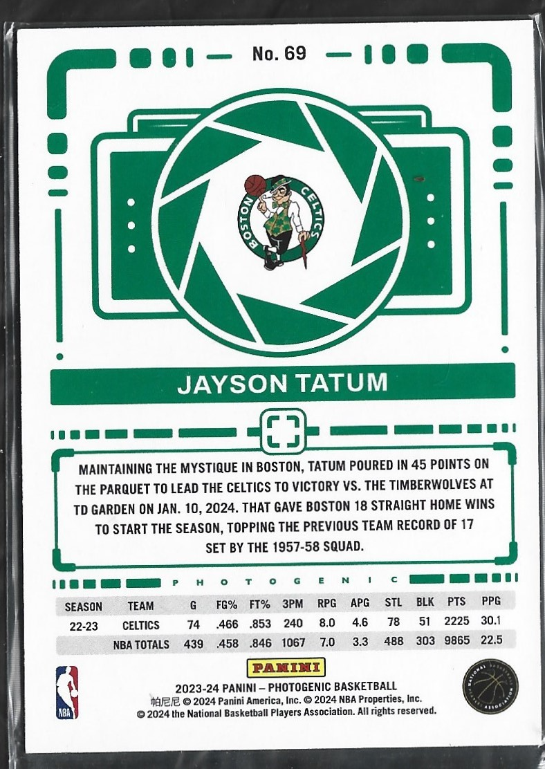 Jayson Tatum Photogenic