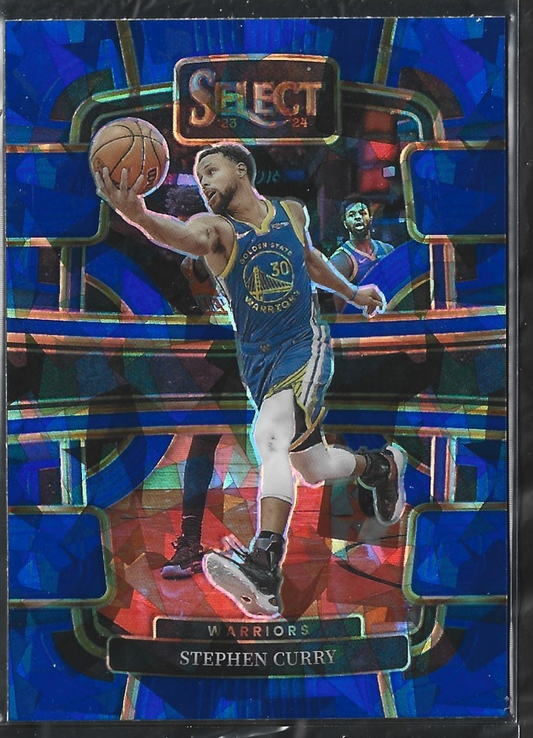 Stephen Curry Concourse Blue Cracked Ice