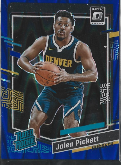 Jalen Pickett Optic Seismic Blue /249