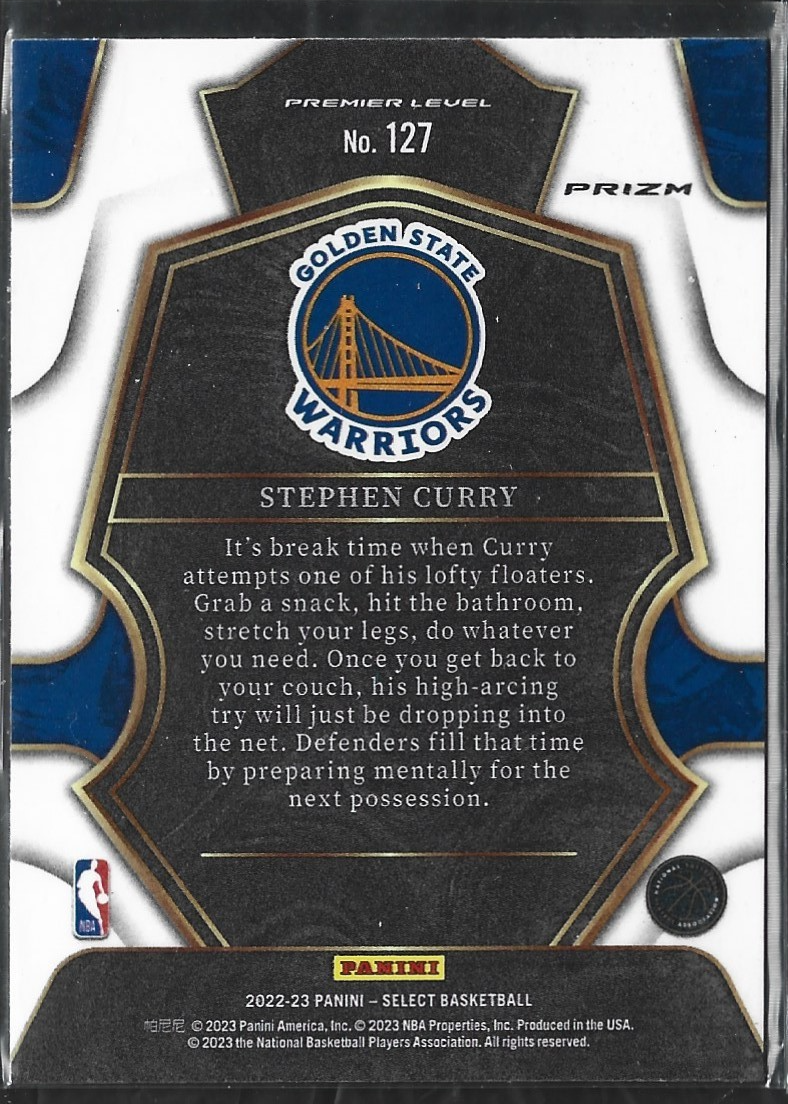 Stephen Curry Premier Silver