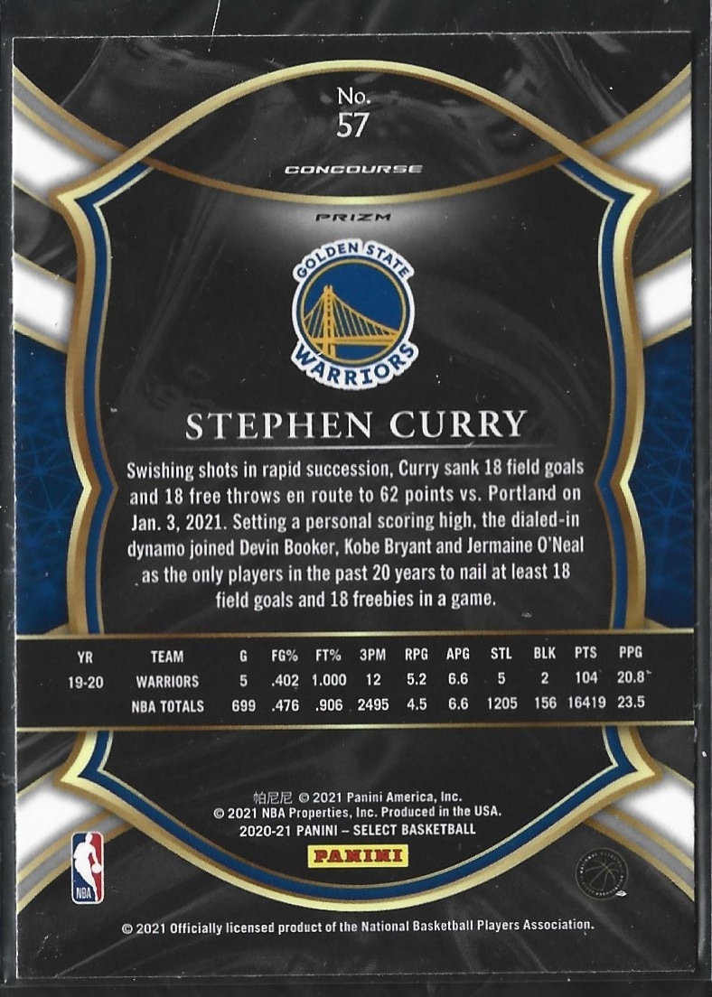 Stephen Curry Concourse Shimmer