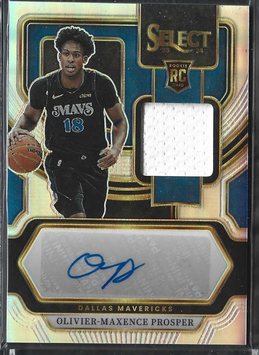 Olivier-Maxence Prosper Select Jersey Auto /199