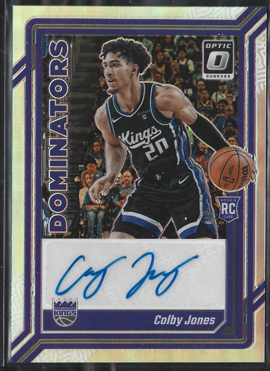 Colby Jones Dominators Auto /99