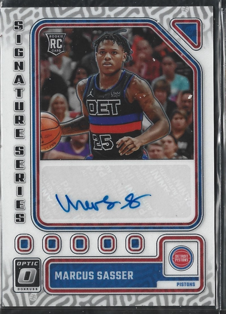 Marcus Sasser Signature Series Auto