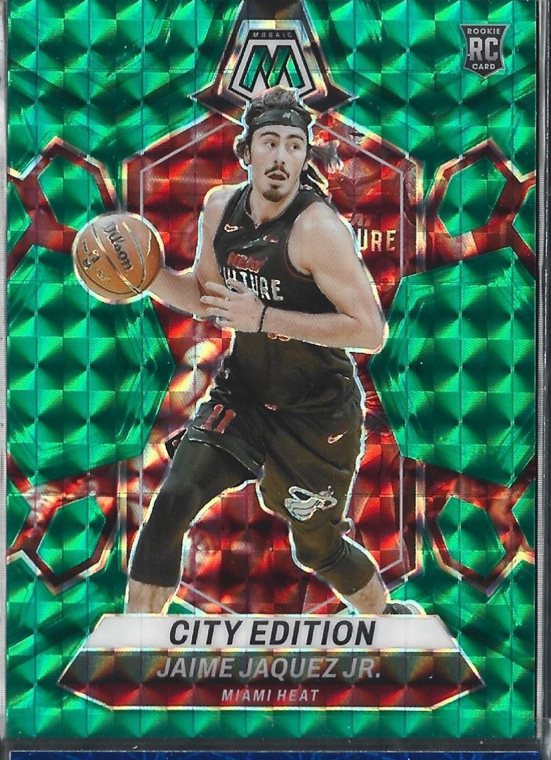 Jaime Jaquez Jr. City Edition Green /75