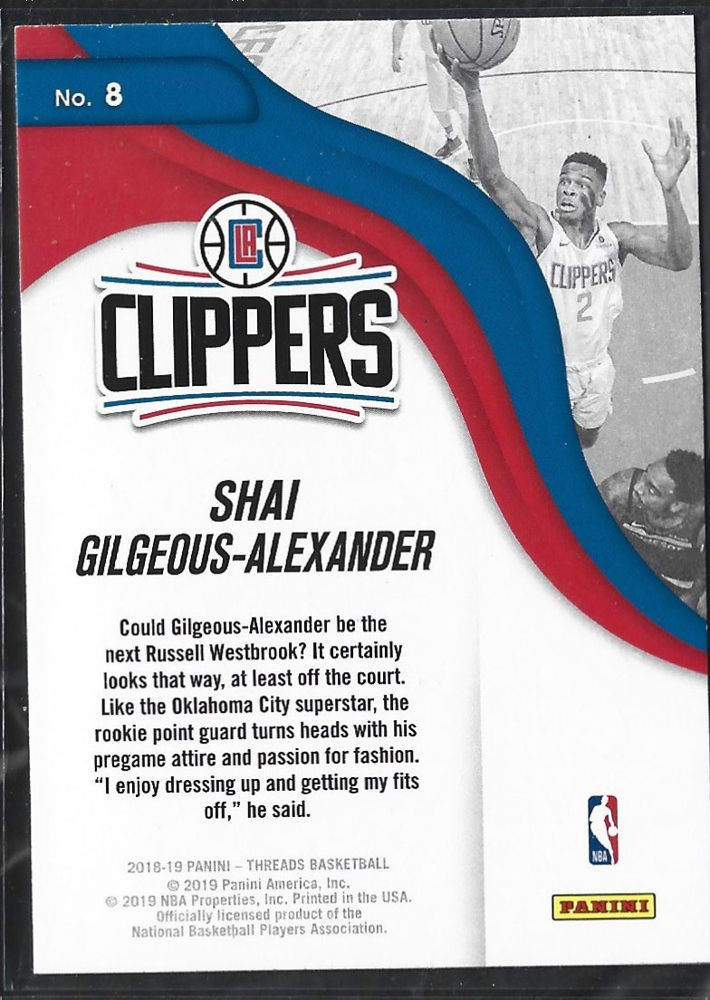 Shai Gilgeous-Alexander Next Wave RC Dazzle