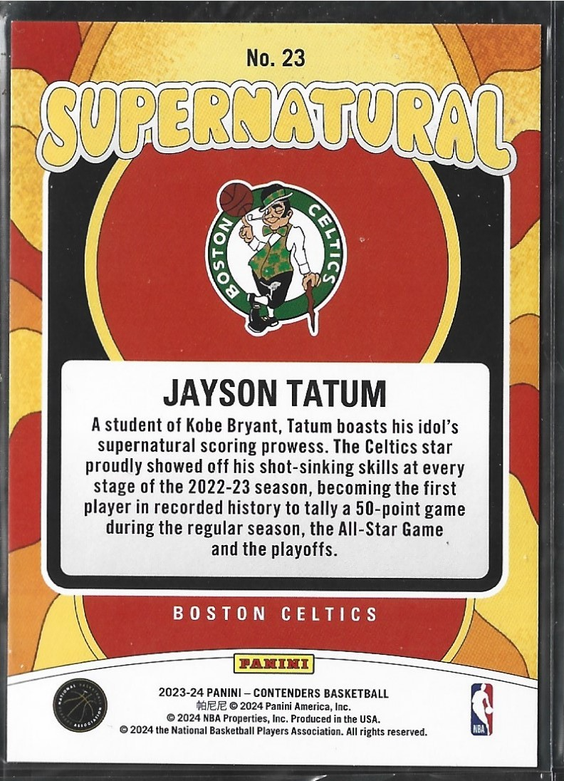 Jayson Tatum Supernatural