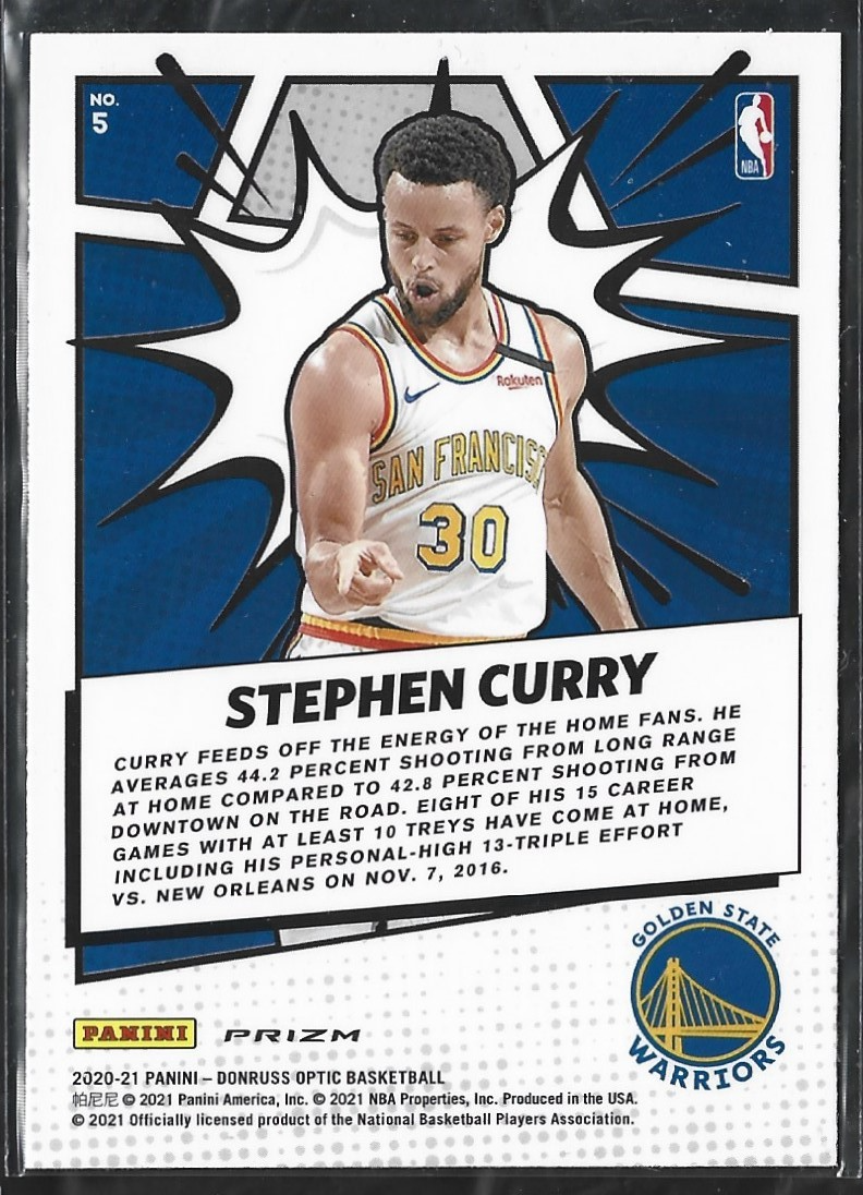 Stephen Curry My House Silver