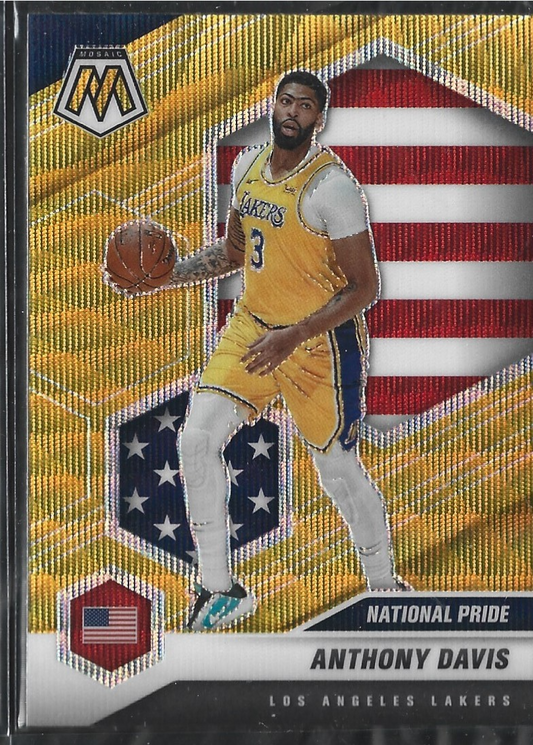 Anthony Davis Mosaic Gold Wave
