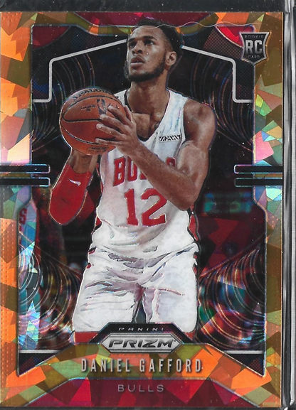 Daniel Gafford Prizm RC Orange Cracked Ice