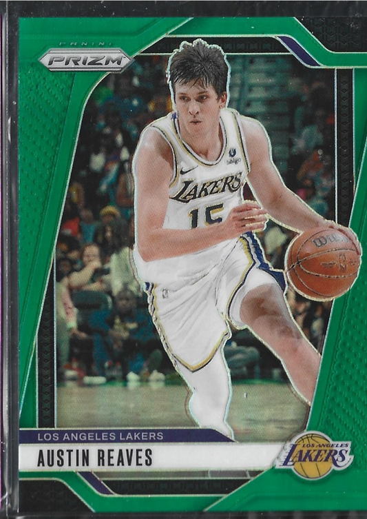 Austin Reaves Prizm Green