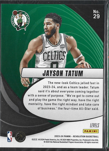 Jayson Tatum Vortex Levels