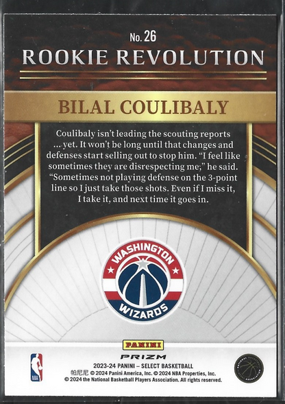 Bilal Coulibaly Rookie Revolution Red