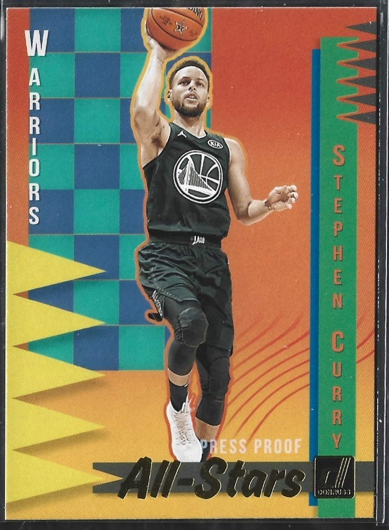 Stephen Curry All-Stars Press Proof