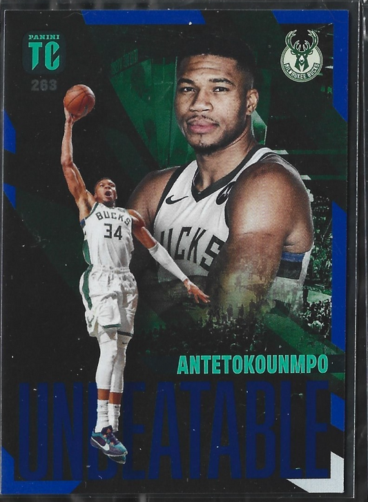 Giannis Antetokounmpo Unbeatable Blue