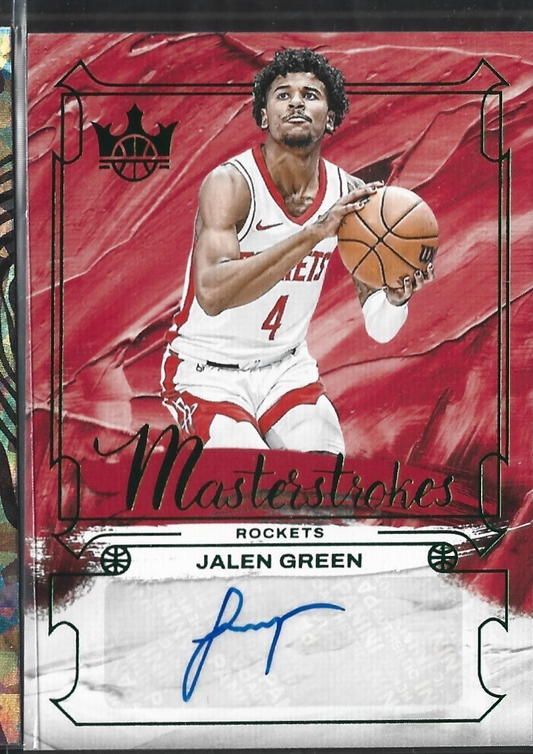Jalen Green Masterstrokes Green