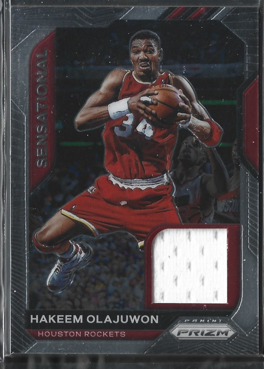 Hakeem Olajuwon Sensational Game Used