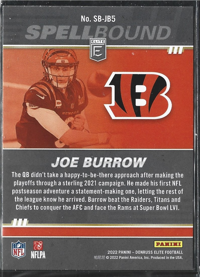 Joe Burrow Spellbound