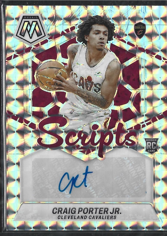 Craig Porter Jr. Rookie Scripts