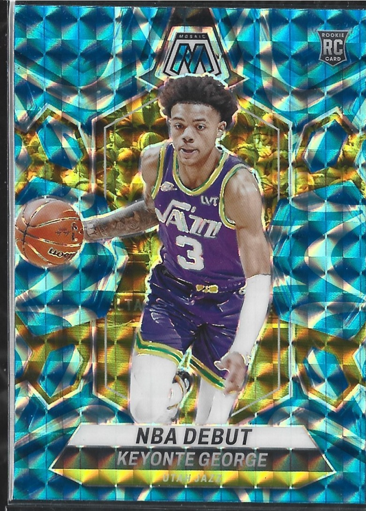 Keyonte George NBA Debut Blue