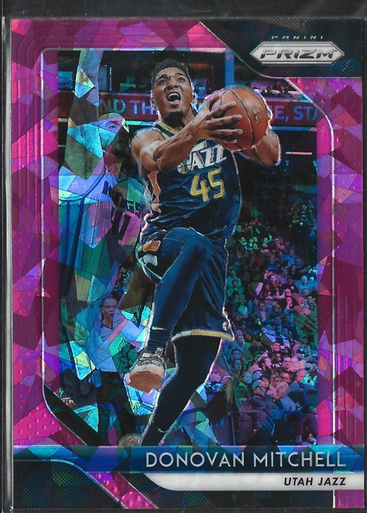 Donovan Mitchell Prizm Pink Cracked Ice