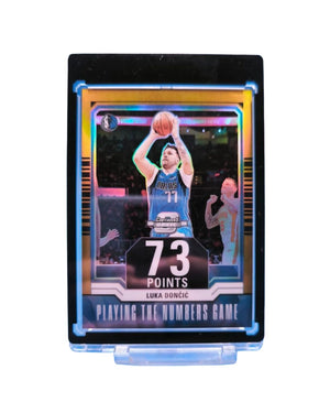 Luka Doncic Playing The Numbers Game Gold /10