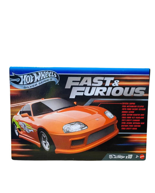 Hot Wheels Silver Series Fast & Furious 10-Pack