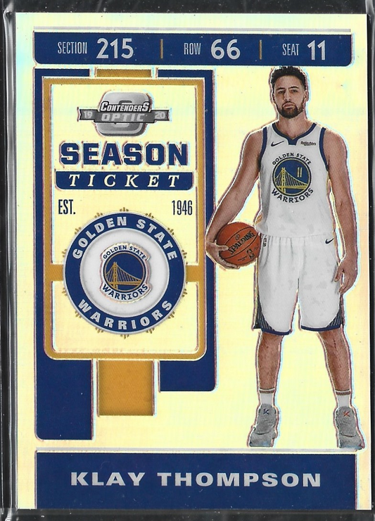 Klay Thompson Season Ticket