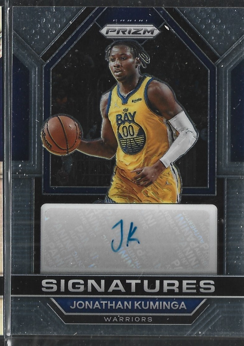 Jonathan Kuminga Prizm Signatures Auto