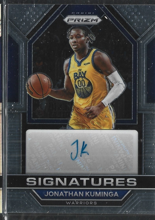 Jonathan Kuminga Prizm Signatures Auto
