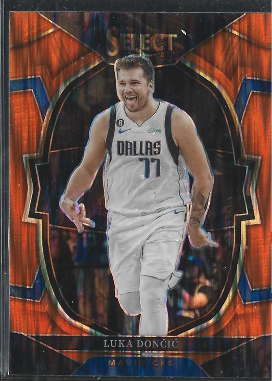 Luka Doncic Select Concourse Orange Flash