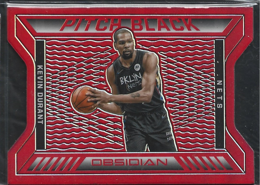 Kevin Durant Pitch Black Red Flood