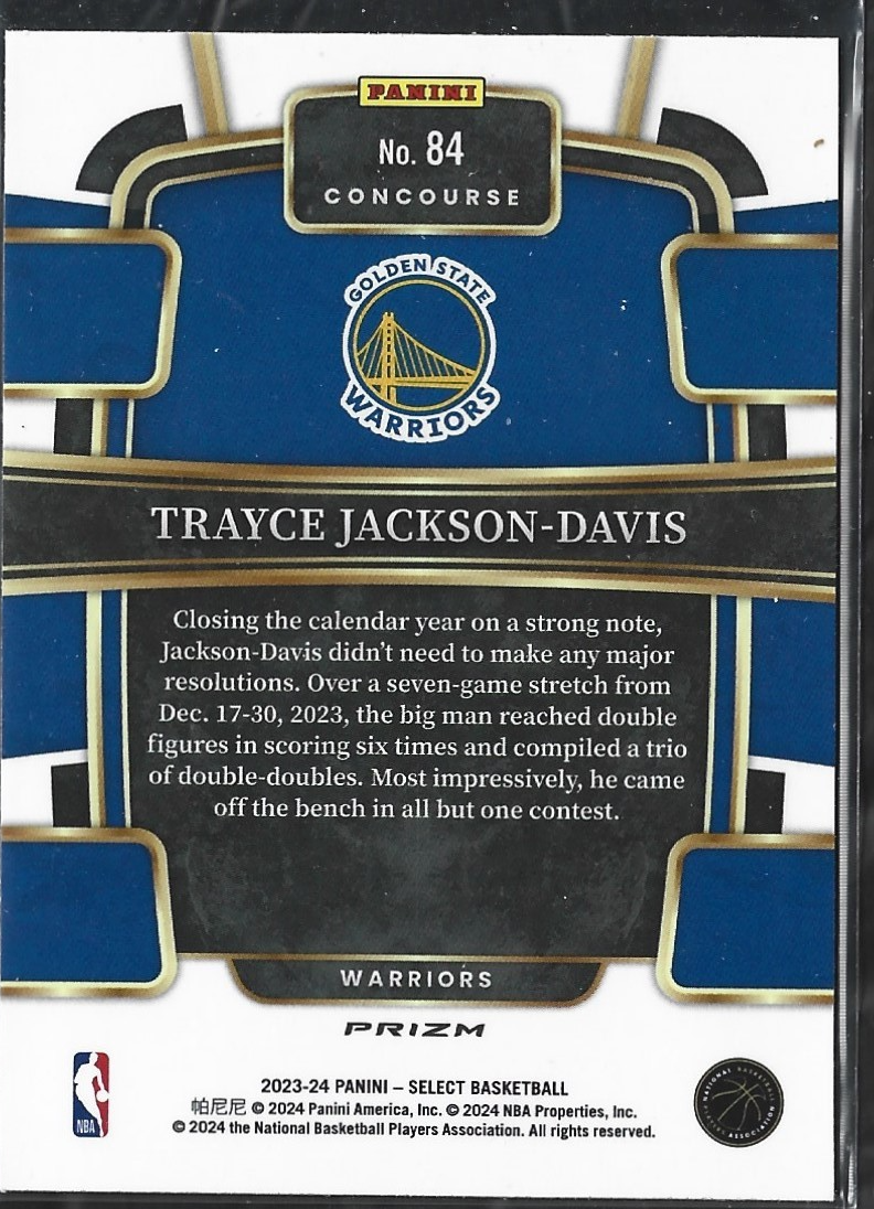 Trayce Jackson-Davis Concourse Tectonic