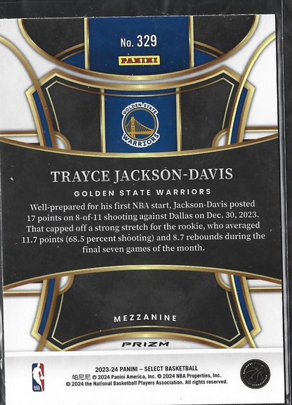 Trayce Jackson-Davis Mezzanine Silver