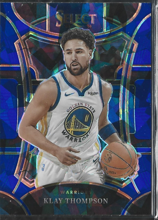 Klay Thompson Mezzanine Blue Cracked Ice