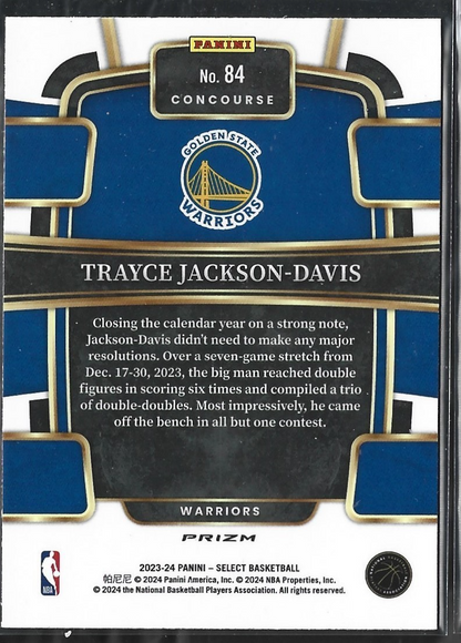 Trayce Jackson-Davis Concourse Green Shock