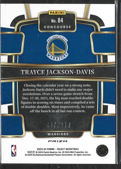 Trayce Jackson-Davis Concourse Blue Scope /249