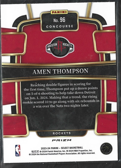 Amen Thompson Concourse Silver