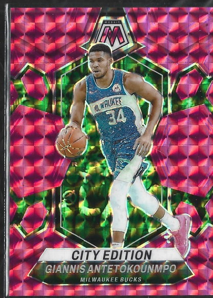 Giannis Antetokounmpo City Edition Pink /149